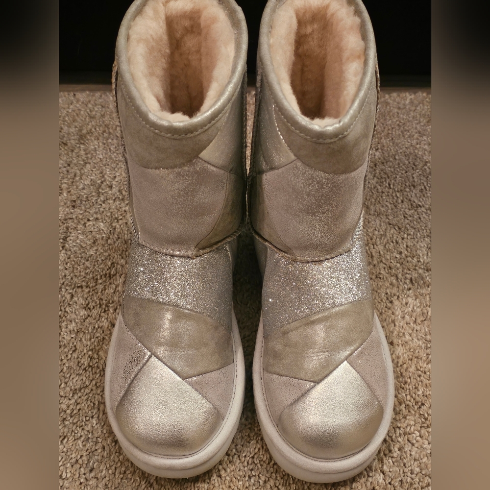 Silver Ugg Boots